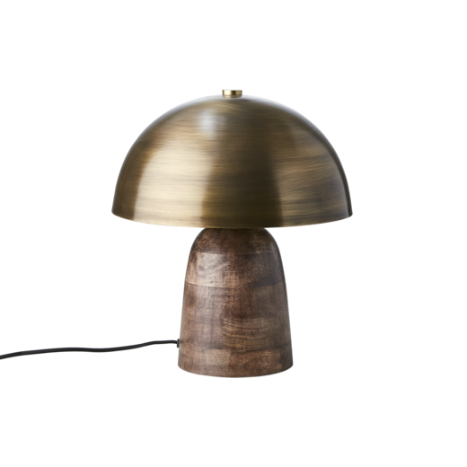 FUNGI Bordslampa/Limited Edition M, Mässingsfärgad/brun